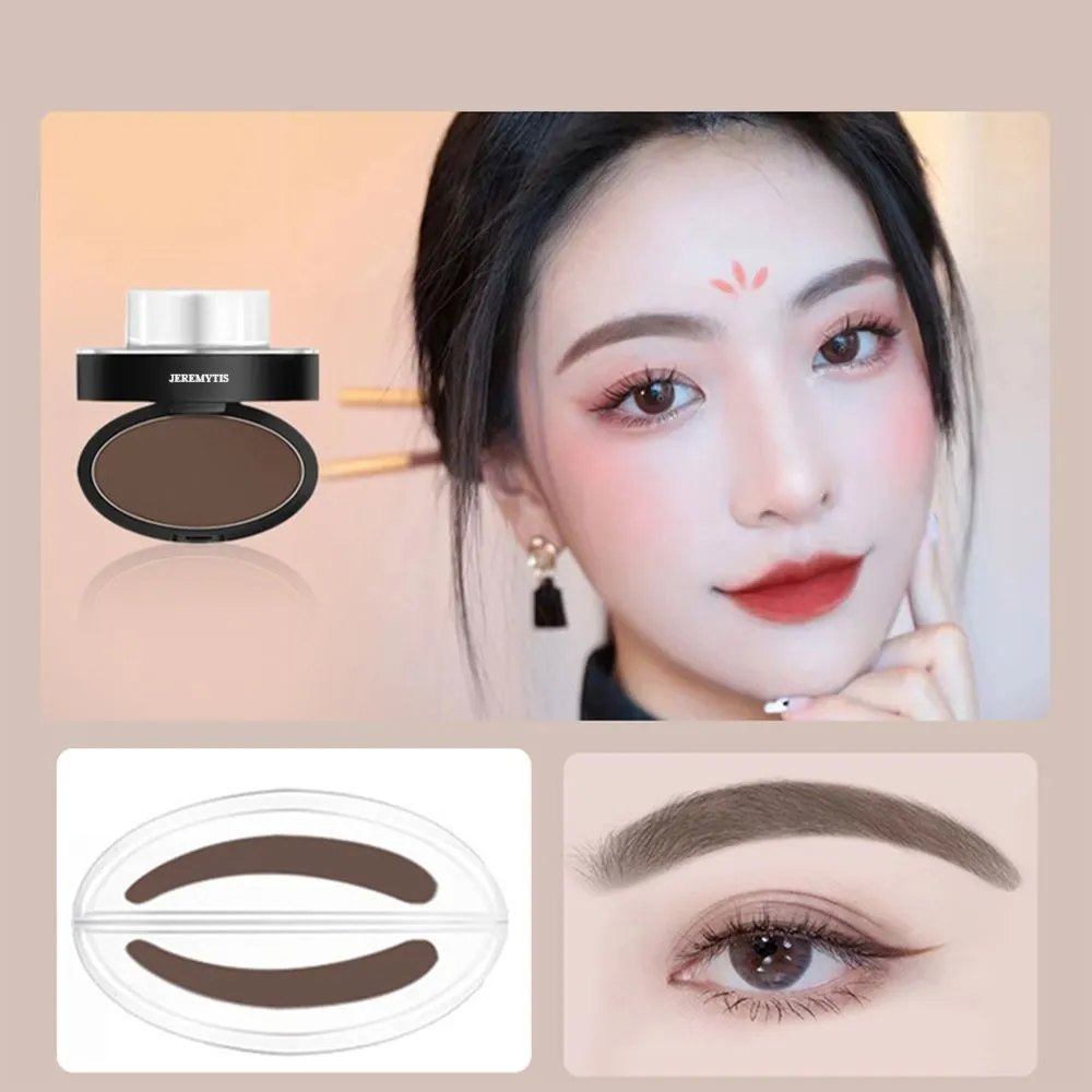 Deluxe Browpro Stamp Set - Waterproof Eyebrow Powder(FREE Brush)