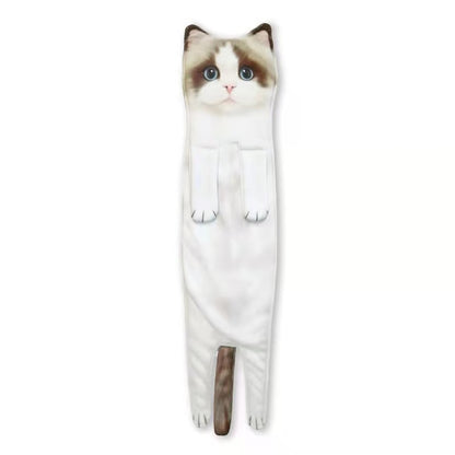 🎁 Early Christmas Sale — Up to 49% OFF! 🎅 Funny Cat Hand Towels