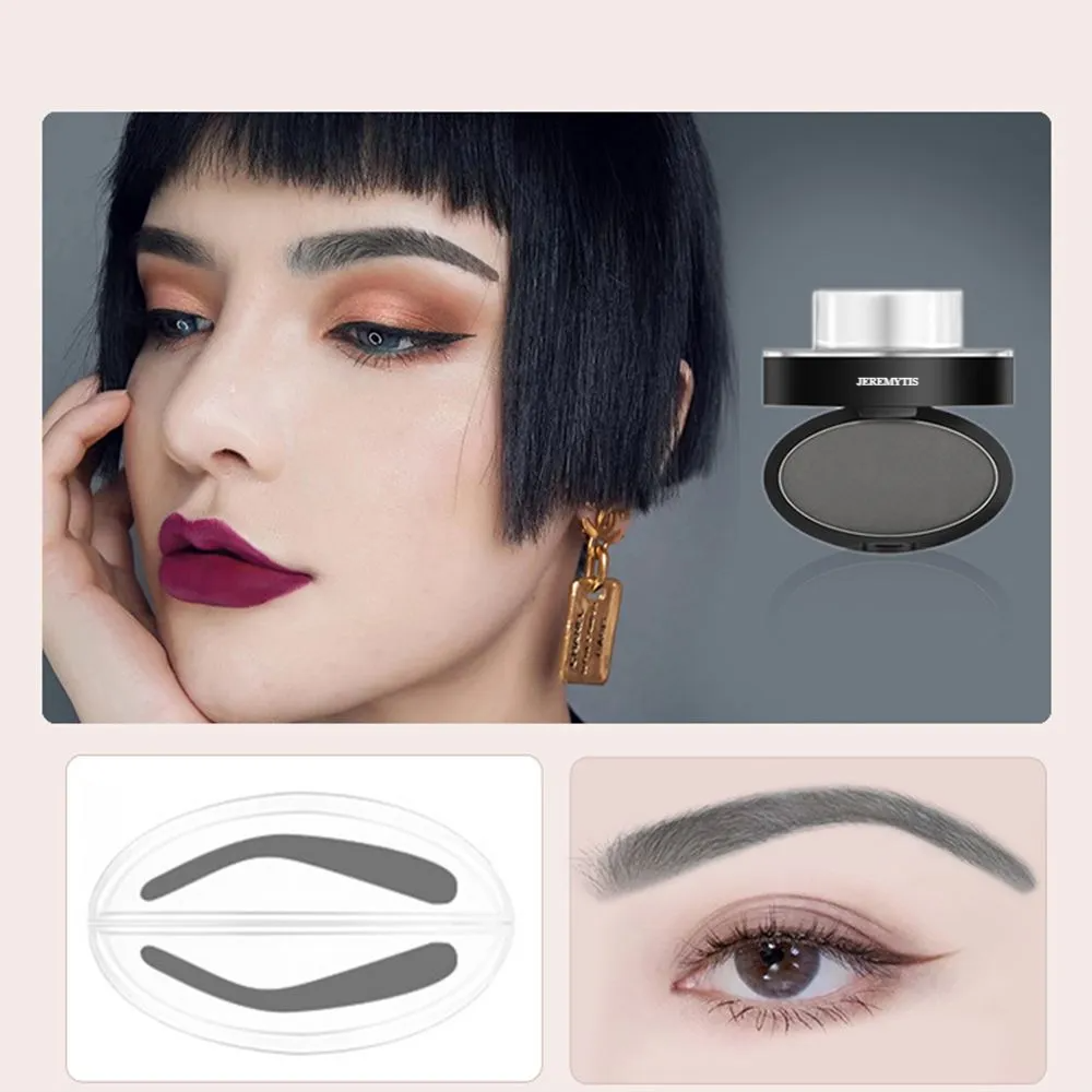 Deluxe Browpro Stamp Set - Waterproof Eyebrow Powder(FREE Brush)