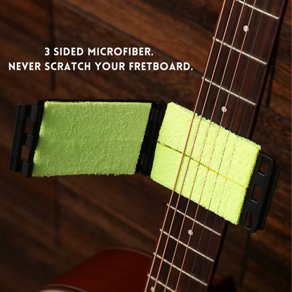 NEGUSY Guitar Cleaning Kit——Cleaner Fretboard Brush Easy to Use Washable