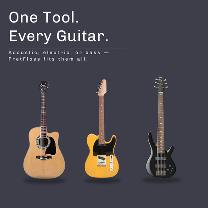 NEGUSY Guitar Cleaning Kit——Cleaner Fretboard Brush Easy to Use Washable