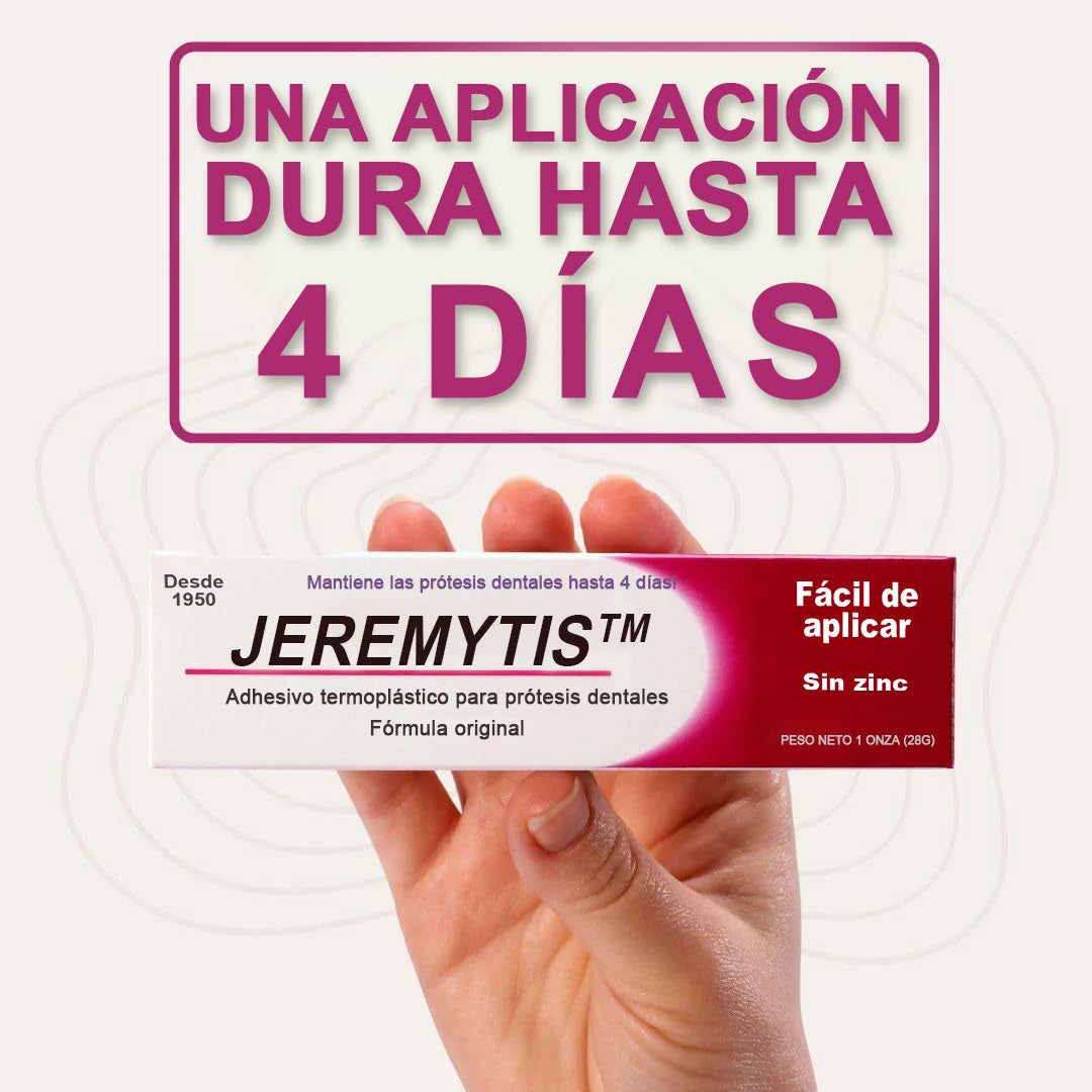 ✨[Tienda Oficial de la Marca] JEREMYTIS™ Adhesivo termoplástico para prótesis dentales (✨COMPRE 2 y llévese 1 GRATIS🎁)