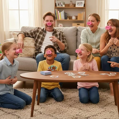 Piggy Nose Puzzle & Game Set