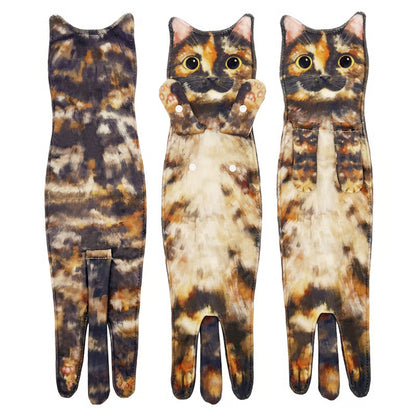🎁 Early Christmas Sale — Up to 49% OFF! 🎅 Funny Cat Hand Towels