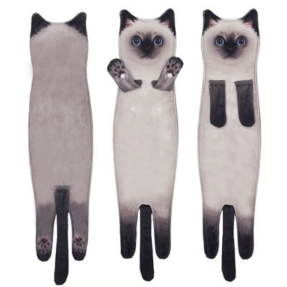 🎁 Early Christmas Sale — Up to 49% OFF! 🎅 Funny Cat Hand Towels