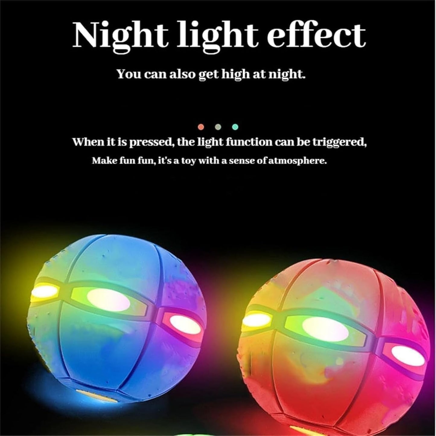 Final 3 Hours: 60%OFF🔥Kids’ Magic Metaball — bouncy ball & flying saucer for family and pets