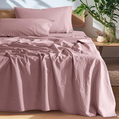 Natural European Linen Sheet