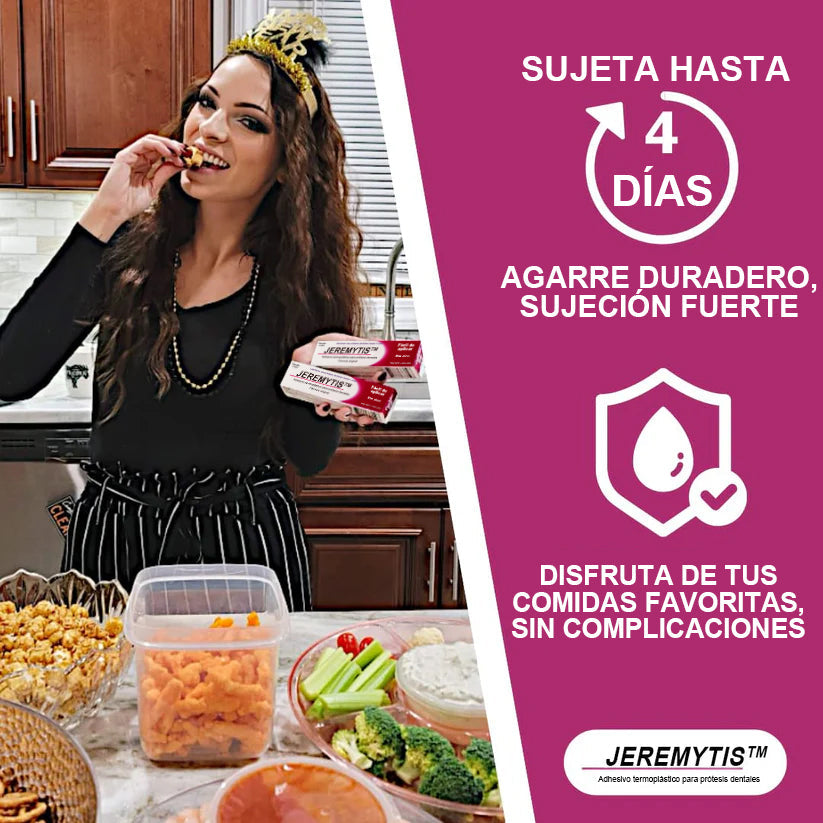 ✨[Tienda Oficial de la Marca] JEREMYTIS™ Adhesivo termoplástico para prótesis dentales (✨COMPRE 2 y llévese 1 GRATIS🎁)
