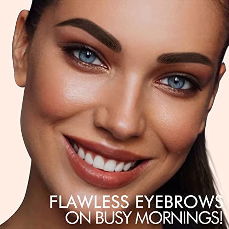 Deluxe Browpro Stamp Set - Waterproof Eyebrow Powder(FREE Brush)