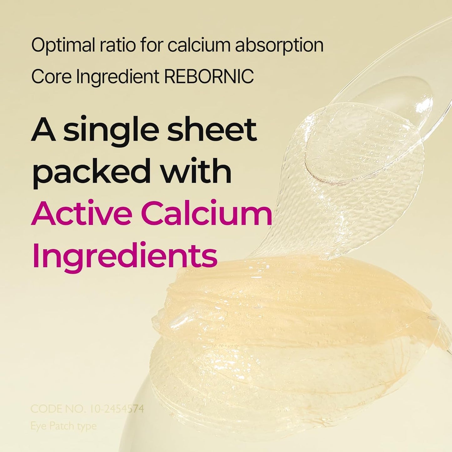 Dr.Meloxin Cemenrete Calcium Volume Eye patch 60ea