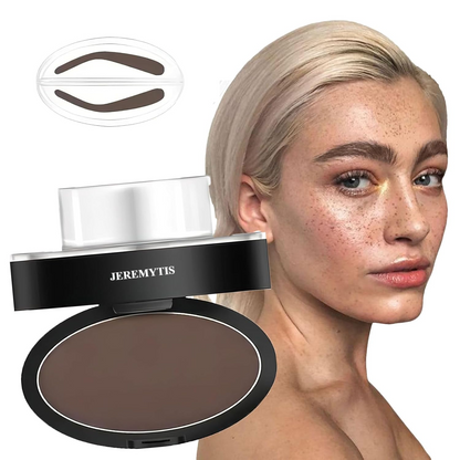 Deluxe Browpro Stamp Set - Waterproof Eyebrow Powder(FREE Brush)