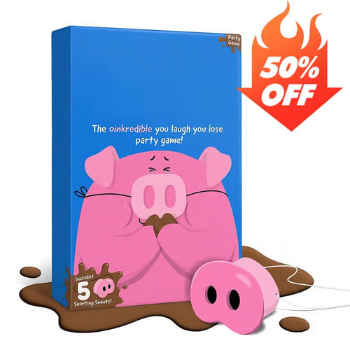 Piggy Nose Puzzle & Game Set