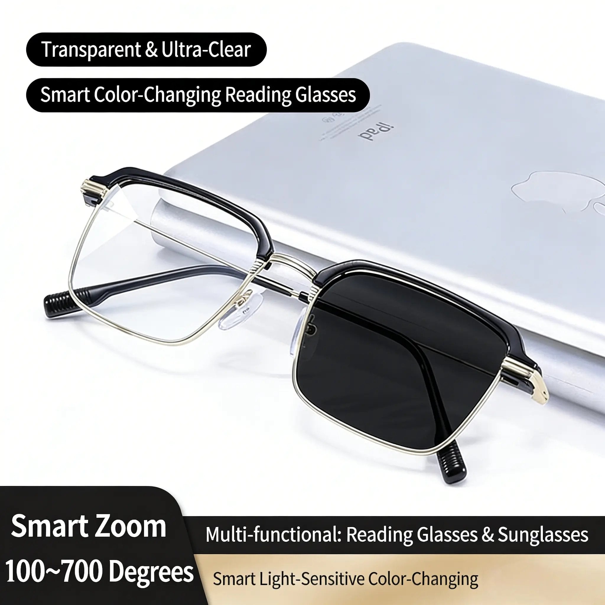 🔥Smart Zoom [ +1.0~+7.0 prescription ]