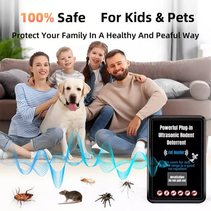 🔥HOT SALE🔥Powerful Plug-In Ultrasonic Rodent Deterrent