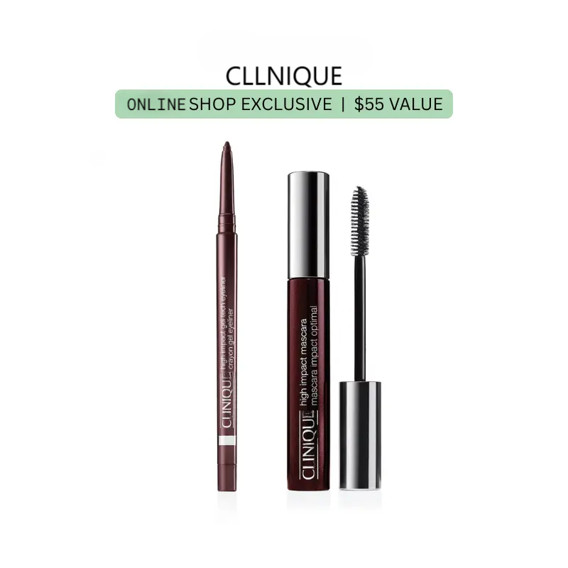 Clinique High Impact Eye Duo - High Impact Gel Tech Eyeliner + High Impact Mascara