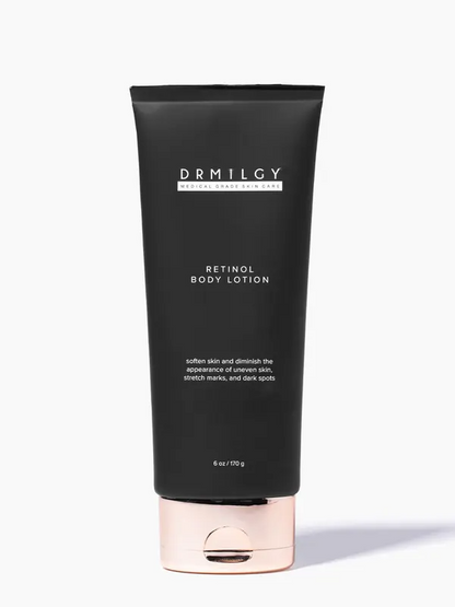 DRMILGY Retinol Body Lotion 6 oz with Shea Butter and Ceramides Skin Care Hydrating