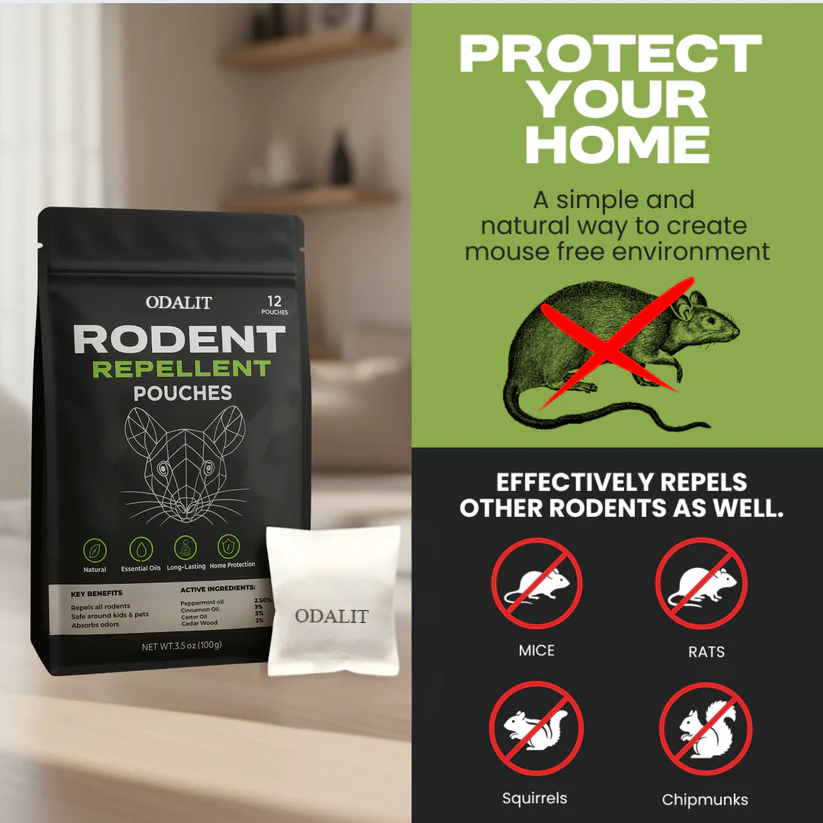 Rodent Repellent Pouches