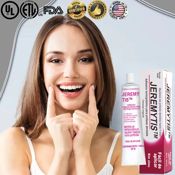 ✨[Tienda Oficial de la Marca] JEREMYTIS™ Adhesivo termoplástico para prótesis dentales (✨COMPRE 2 y llévese 1 GRATIS🎁)