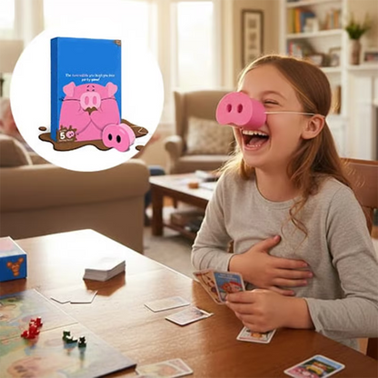 Piggy Nose Puzzle & Game Set