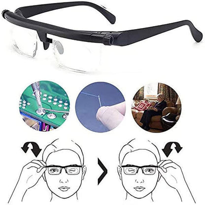 🔥Final 3 hours 60% offAdjustable Focus Glasses for Near and Far Sight