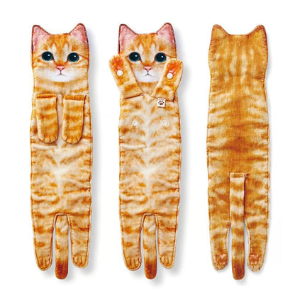 🎁 Early Christmas Sale — Up to 49% OFF! 🎅 Funny Cat Hand Towels