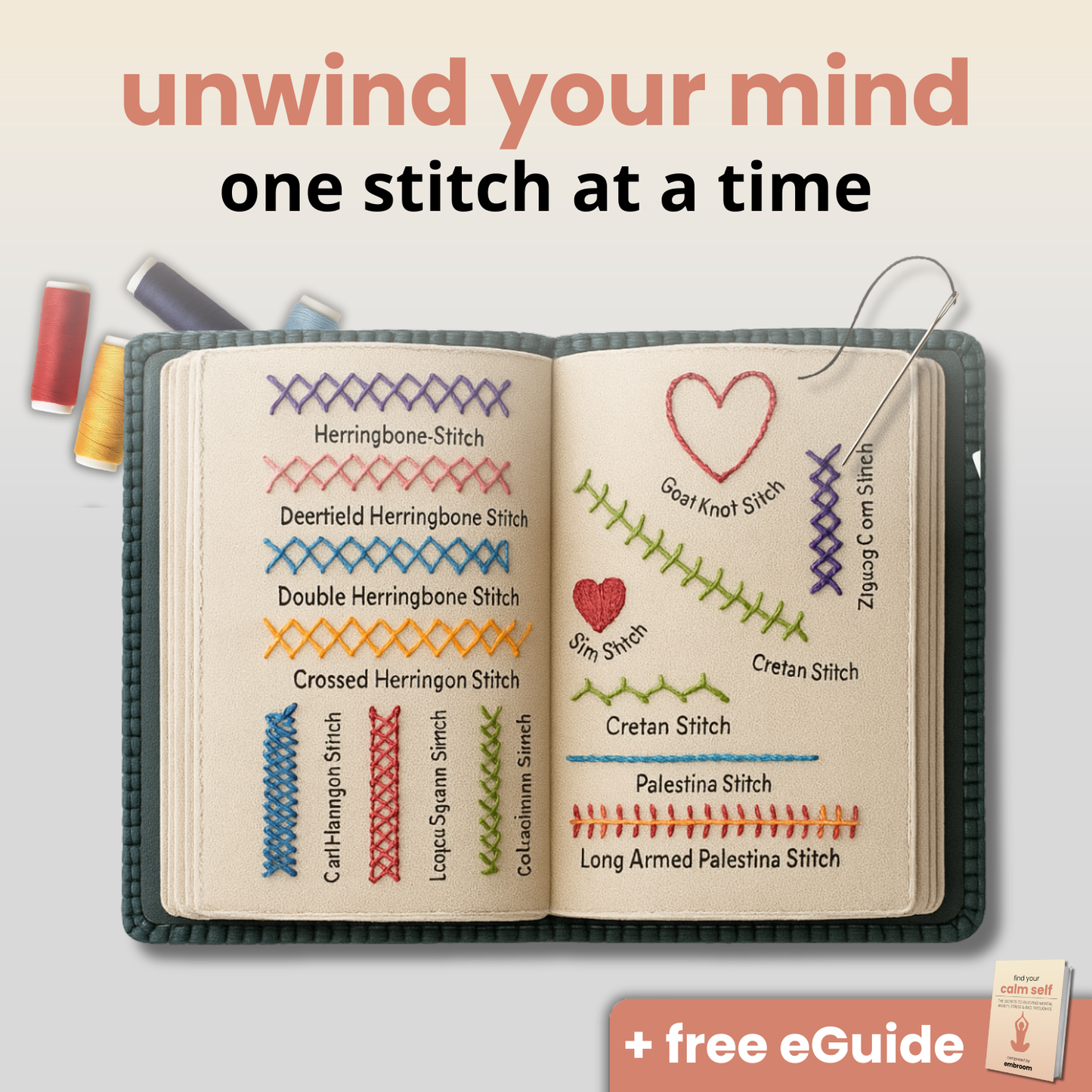 embroidery stitch book