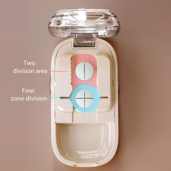 Adjustable Pill Cutter and Splitter for Multiple Pills