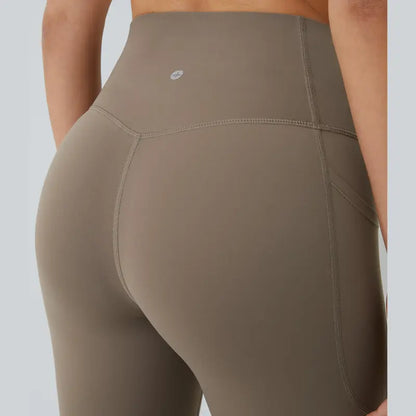 Alisanda®  High Waisted Waist Shaping Pocket Shaping Training Leggings